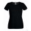 Camiseta de Mujer Entallada Promocional Color Negro