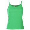 Camiseta Entallada Tirantes de Mujer Publicidad Color Verde Kelly
