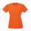 Camiseta Slim T de Mujer Publicidad Color Naranja