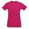 Camiseta Slim T de Mujer Publicidad Color Fucsia