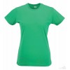 Camiseta Slim T de Mujer para Empresas Color Verde Manzana