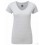 Camiseta HD de Mujer Cuello V para Eventos Color Plata Jaspeado