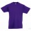 Camiseta Promocional Unisex Infantil Merchandising Color púrpura