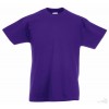 Camiseta Value de Niño para Publicidad Color Púrpura