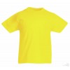Camiseta Value de Niño Promocional Color Amarillo