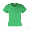 Camiseta Value de Niña Promocional Color Verde Kelly
