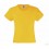 Camiseta Value de Niña Publicitaria Color Amarillo Girasol