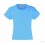 Camiseta Value de Niña para Serigrafiar Color Azul Azure