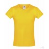 Camiseta Sofspun de Niña Promocional Color Girasol
