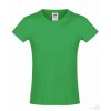 Camiseta Sofspun de Niña con Logo Color Verde Kelly
