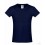Camiseta Sofspun de Niña con Logo Color Azul Marino Oscuro