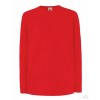Camiseta Manga Larga de Niño Merchandising Color Rojo