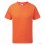 Camiseta Entallada Manga Corta para Niño Merchandising Color Naranja