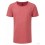 Camiseta HD Manga Corta para Niña para Empresas Color Rojo Jaspeado