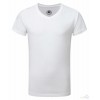 Camiseta HD Cuello V para Niño para Eventos Color Blanco
