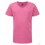 Camiseta HD Cuello V para Niña para Empresas Color Rosa Jaspeado