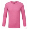 Camiseta HD Manga Larga para Niño Promocional Color Rosa Jaspeado