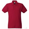 Polo Publicitario Grueso para Empresas Color Rojo Teja