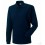 Polo Clásico de Manga Larga Unisex para Eventos Color Azul Marino Oscuro