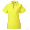 Polo Clásico de Mujer Promocional Merchandising Color Amarillo