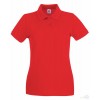 Polo Premium de Mujer Merchandising Color Rojo