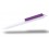 Bolígrafo Promocional Cuerpo Blanco para Empresas color Púrpura