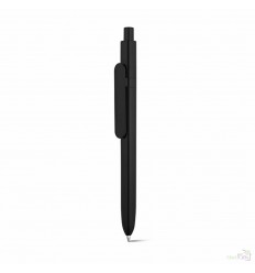 Bolígrafo Publicitario con Acabado Brillo Personalizado Color Negro
