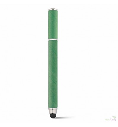 Bolígrafo Ecológico de papel Craft para Publicidad Color Verde