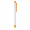 Bolígrafo de Plástico con Puntera Transparente Publicitario Color Naranja