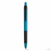 Bolígrafo Merchandising con Cuerpo Metalizado para Publicidad Color Azul Claro
