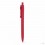 Bolígrafo con Publicidad Especial Gota de Resina en Clip Color Rojo