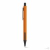 Bolígrafo Promocional con Diseño Estilizado Publicidad Color Naranja