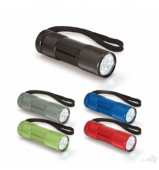 Linterna Personalizada con 9 LEDs de Aluminio