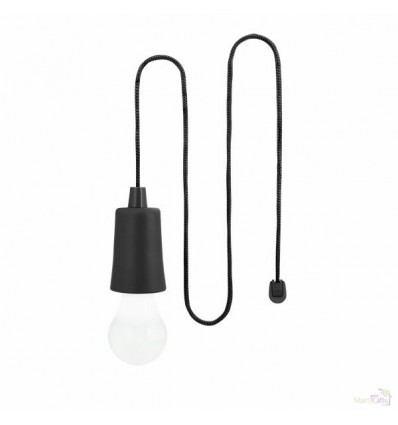 Lámpara Portátil Promocional con LED Color Negro