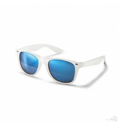 Gafas de Sol Publicitarias con Montura Translúcida Color Azul