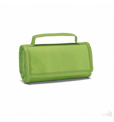 Bolsa Térmica Plegable con Cierre de Velcro Publicidad Color Verde Claro