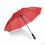 Paraguas Publicitario de Poliéster con Apertura Automática Color Rojo