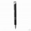 Bolígrafo con Pulsador en Acabado Anodizado Personalizado Color Negro