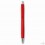 Bolígrafo con Pulsador con Empuñadura de Goma Publicitario Color Rojo
