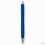 Bolígrafo con Pulsador con Empuñadura de Goma para Personalizar Color Azul Royal