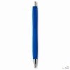 Bolígrafo con Pulsador con Empuñadura de Goma para Personalizar Color Azul Royal