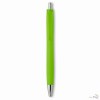 Bolígrafo con Pulsador con Empuñadura de Goma para Regalo Promocional Color Verde Lima