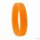 Pulsera Lisa de Silicona Económica Color Naranja