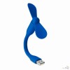 Ventilador Portátil para Puerto USB de PVC para Regalo Promocional Color Azul Royal