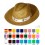Sombrero de Paja para Fiestas Personalizado - Colores de la Cinta
