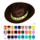 Sombrero de Paja Personalizado - Colores de la Cinta