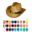 Sombrero de Paja para Merchandising Tejano - Colores de la Cinta