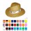 Sombrero de Paja Promocional Indiana Barato - Colores de la Cinta