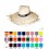 Sombrero de Paja Publicitario modelo Indiana - Colores de la Cinta