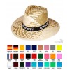 Sombrero de Paja Indiana Classic Promocional Barato - Colores de la Cinta